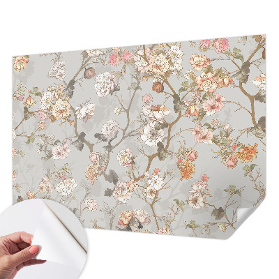 3D fototapet Romantiskt mönster