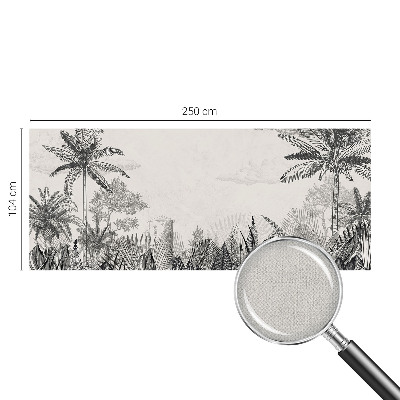 Självhäftande fototapet Tropiskt landskap