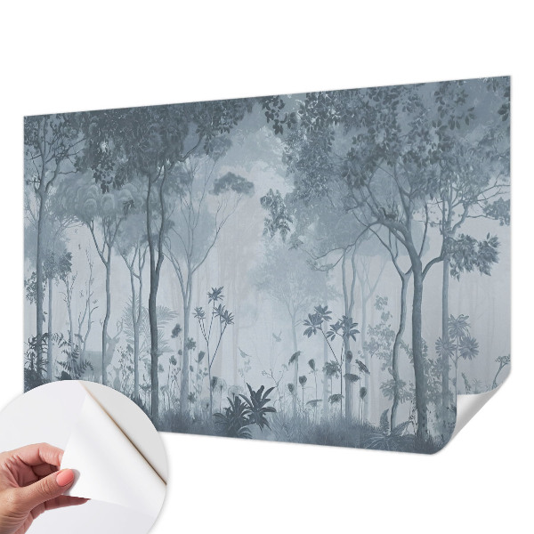 Självhäftande fotovägg Skogens mystik