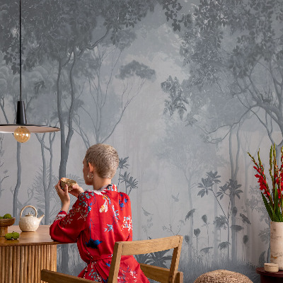 Självhäftande fotovägg Skogens mystik