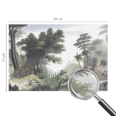 Självhäftande fototapet Exotiskt landskap