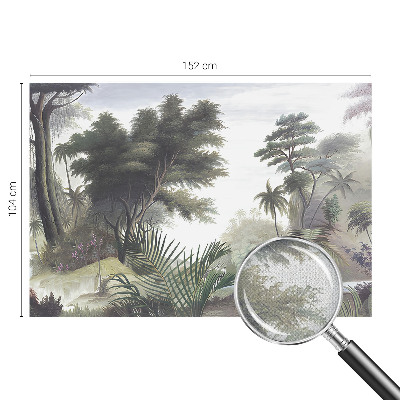 Självhäftande fototapet Exotiskt landskap