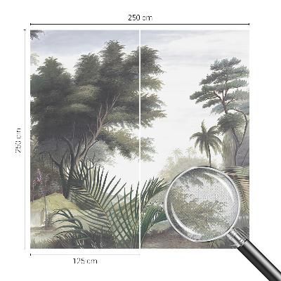 Självhäftande fototapet Exotiskt landskap