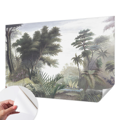 Självhäftande fototapet Exotiskt landskap