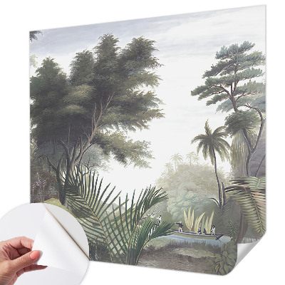 Självhäftande fototapet Exotiskt landskap