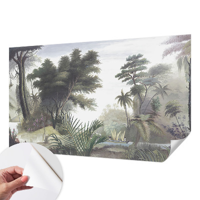 Självhäftande fototapet Exotiskt landskap