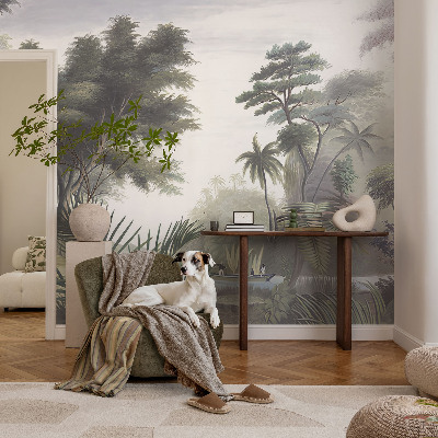 Självhäftande fototapet Exotiskt landskap