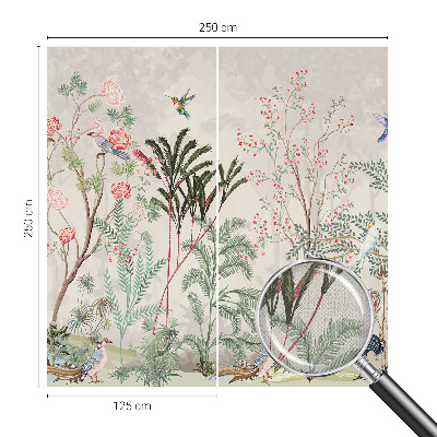 Peel and stick fototapet Tropisk oas