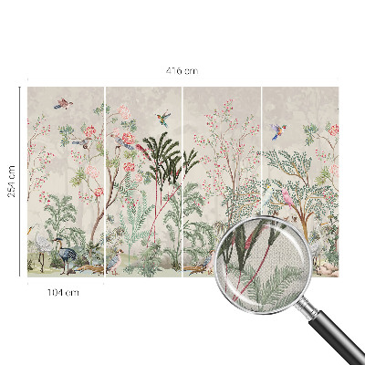 Peel and stick fototapet Tropisk oas