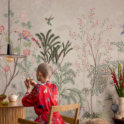 Peel and stick fototapet Tropisk oas