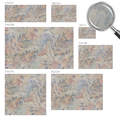 Fototapet barn Abstrakta löv