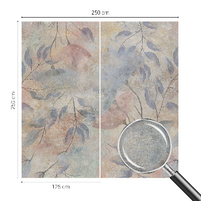 Fototapet barn Abstrakta löv