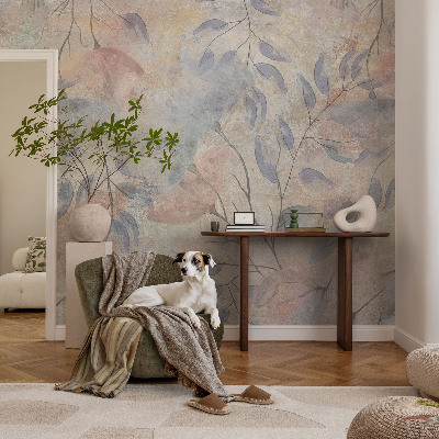 Fototapet barn Abstrakta löv