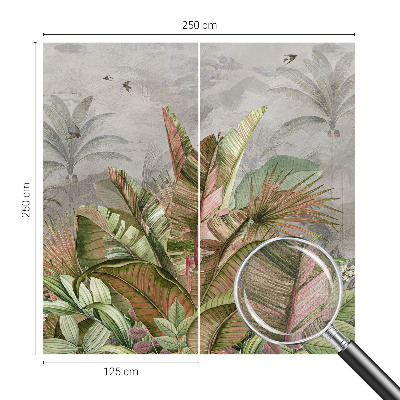 Självhäftande fototapet Exotisk djungel