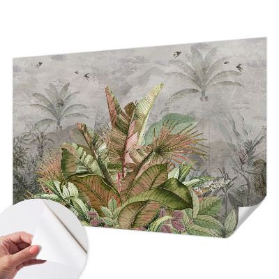 Självhäftande fototapet Exotisk djungel