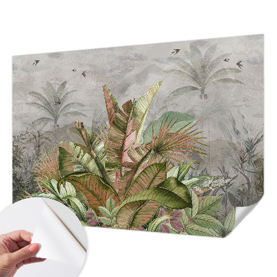 Självhäftande fototapet Exotisk djungel