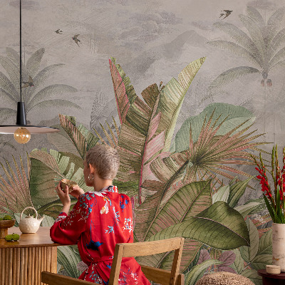 Självhäftande fototapet Exotisk djungel