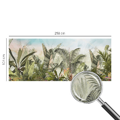 Fototapet för barn med motiv av ett tropiskt paradis