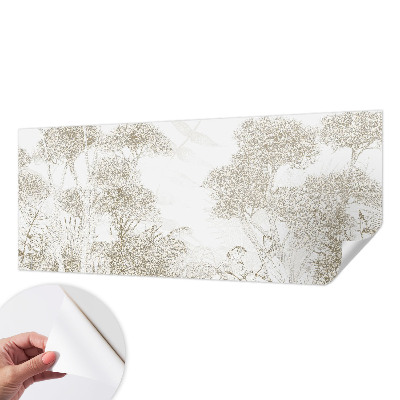 Självhäftande fotovägg Tropisk vegetation