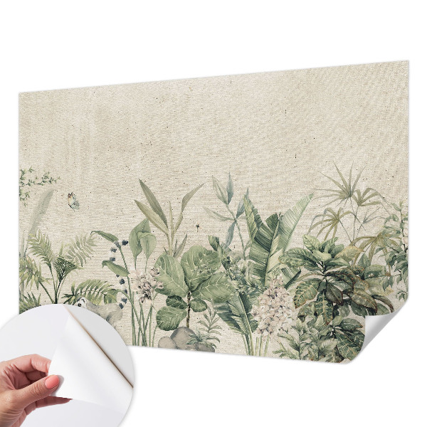 3D fototapet Tropisk djungel