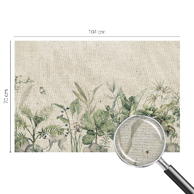 3D fototapet Tropisk djungel