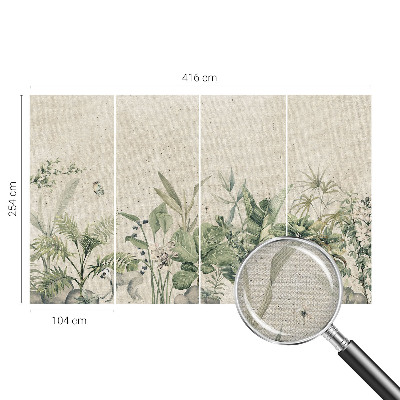 3D fototapet Tropisk djungel