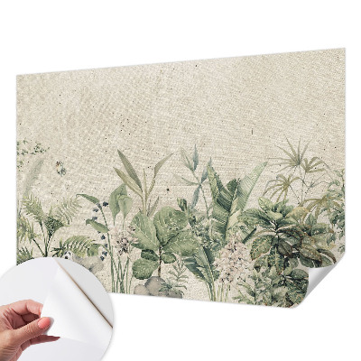 3D fototapet Tropisk djungel