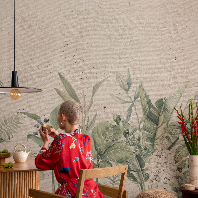 3D fototapet Tropisk djungel