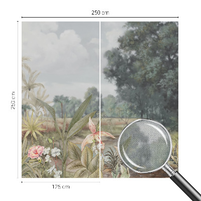 Fototapet barn Exotiskt landskap