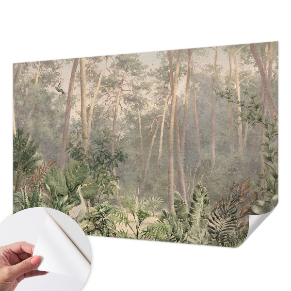 Fototapet barnrum Naturlig harmoni