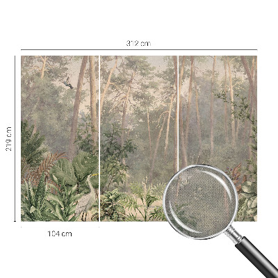 Fototapet barnrum Naturlig harmoni