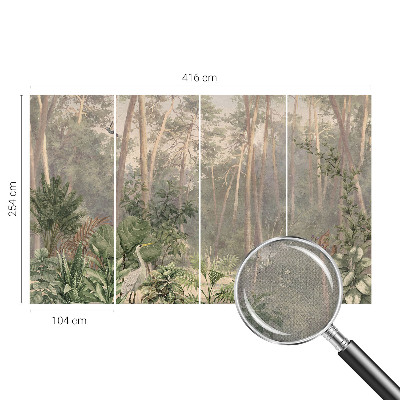 Fototapet barnrum Naturlig harmoni