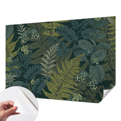 Peel and stick fototapet Grön elegans