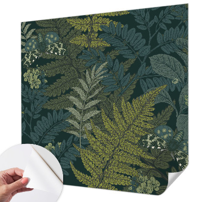 Peel and stick fototapet Grön elegans