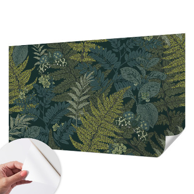 Peel and stick fototapet Grön elegans