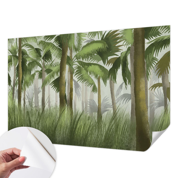 Självhäftande fototapet Tropisk skog
