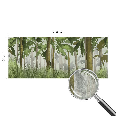Självhäftande fototapet Tropisk skog