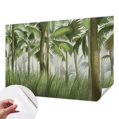 Självhäftande fototapet Tropisk skog