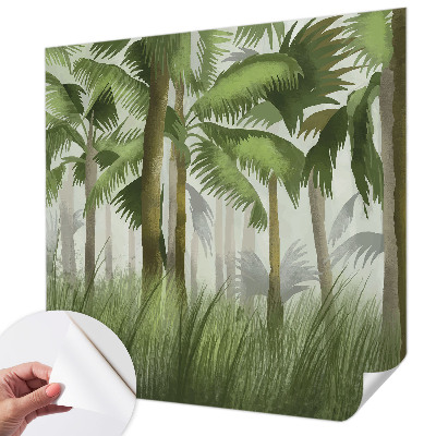 Självhäftande fototapet Tropisk skog