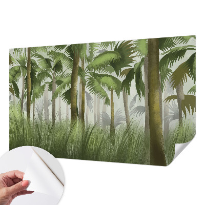 Självhäftande fototapet Tropisk skog