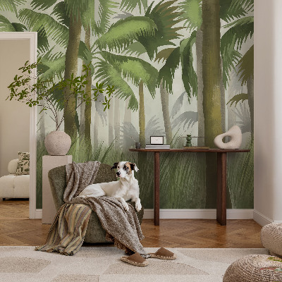 Självhäftande fototapet Tropisk skog
