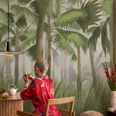 Självhäftande fototapet Tropisk skog