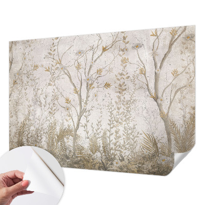 Fototapet barn Ett skogshörn