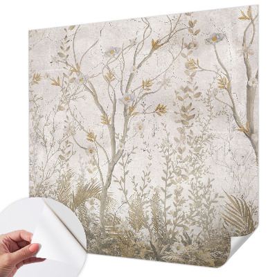 Fototapet barn Ett skogshörn