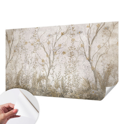 Fototapet barn Ett skogshörn