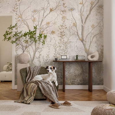 Fototapet barn Ett skogshörn