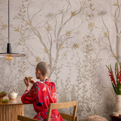 Fototapet barn Ett skogshörn