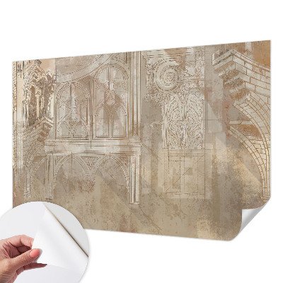 Fototapet för barn med motiv av historiska ornament