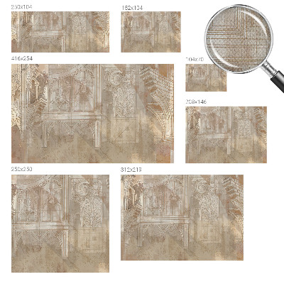 Fototapet för barn Historiska ornament