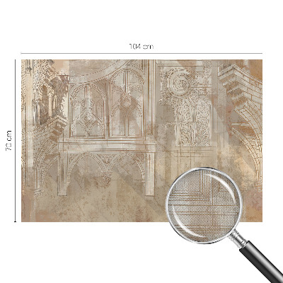Fototapet för barn med motiv av historiska ornament